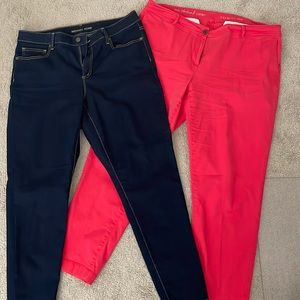 Pants—1 pairs of size 14.red pants have been sold